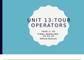 Unit 13: Tour Operations P2