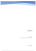 MTI II samenvatting alle tentamenstof
