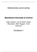 Basisboek Informatie & Control - H1/H2/H3