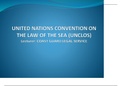 Presentation on UNCLOS