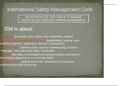 International Safety Management Code