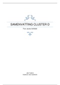 Samenvatting Cluster D