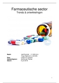 Verslag Trends & Ontwikkelingen: Farmaceutische sector