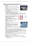 Endodontologie, bijzondere tandheelkunde en parodontologie samenvatting 46 pagina's