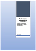 PAS Performance Assesment anamnese leerjaar 2 Interne 