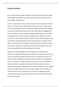 Of Mice and Men essay - Strength and weakness