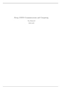 Recap 3UEU0 Communications and Computing