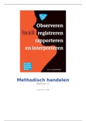 Methodisch handelen&sol;observeren&sol;rapporteren
