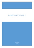 parodontologie deel 2 (alle lessen tot en met les 7) 