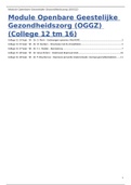 Samenvatting Module 2: Omgeving  (colleges)