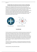 Unit 1 P1 outline the key features of the periodic table, atomic structure and chemical bonding.