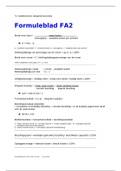 Finance & Accounting 2 formuleblad (FA2)