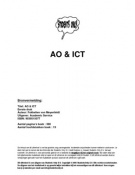 Samenvatting AO en ICT