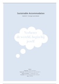HBS-keuzesemester: Sustainable Accommodation