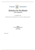 Team assignment Statistics for Pre-Master