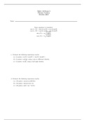 Pre-Calc Trig and Func Theory exam 3