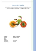 Tentamen verslag Intervention Mapping overgewicht, eindcijfer 8,4, Blok 2A of 2B Preventie en Zelfmanagement