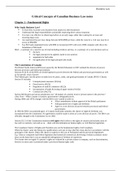 Business Law Notes Chapters 1-9