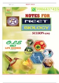 Neet related taxonomy unit