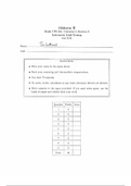Final Exam Sample w Solutions