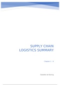 Logistics and Distribution Management