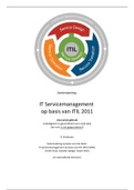 ITIL V3 Volledige Samenvatting (uitstekende recensies)