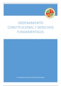 Apuntes completos de la asignatura Ordenamiento Constitucional. 