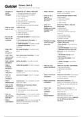 Human Communication (COMM 100) Unit 1-3 Test Review / Study Guides