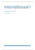 Internationaal I - Samenvatting