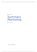 IB - Y2Q2- Summary Marketing 