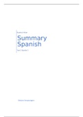 IB - Y2Q2- Summary Spanish Y2Q2