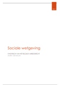 Samenvatting sociale wetgeving