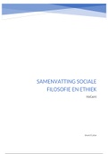 -Samenvatting sociale filosofie en ethiek 2018-2019