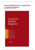 Samenvatting handboek Dubbele Diagnose, Theorie en Methoden 2