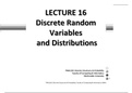 Lecture 16 - Random Variable