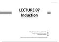 Lecture 07 - Induction