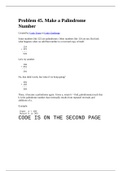 Matlab Cody Problem 45. Make a Palindrome Number