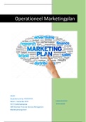 Marketingmanagement (operationeel plan) NCOI  - 8,5