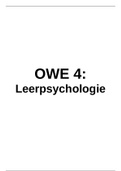 OWE 4 leerpsychologie