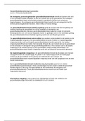 G&P (Gezondheidsbevordering en Preventie) - samenvatting kwartiel 4 - leerjaar 1 - Saxion Enschede - HBO-V