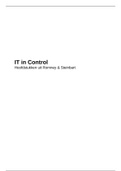 IT in Control - Hoofdstukken Romney & Steinbart