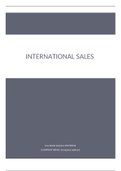 international sales 