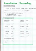 Grade 12 IEB Chemistry - Quantitative Chemistry (Matric 2018)