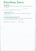 Grade 12 IEB Physics - Newton's Laws (I, II, III) (Matric 2018)
