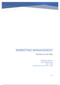 Samenvatting Marketing Management