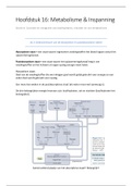 Hoofdstuk 16&colon; Metabolisme en inspanning