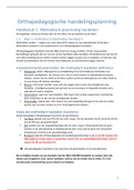 Samenvatting orthopedagogische handelingsplanning 2018-2019 