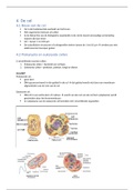 Celbiologie samenvatting hoofdstuk 4