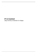 IT in Control - Selig&comma; Romney & Steinbart en colleges