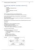 Fysiotherapie algemeen&comma; fysiologie&comma; anatomie K1